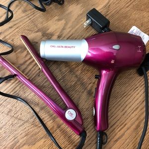 CHI dryer and hot iron